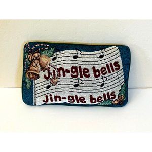 Jin-gle Bells Holiday Decoration Accent Pillow